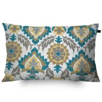 Almofada Retangular Estampada 30x50cm Wendy Azul Almofada Retangular Estampada 30x50cm Wendy Azul
