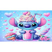 Almofada Retangular Infantil Baguete Cheia Casa Decoração Infantil Lilo Stitch, Sonic, Homem Aranha