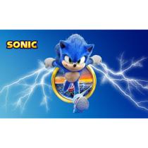 Almofada Retangular Infantil Baguete Cheia Casa Decoração Infantil Lilo Stitch, Sonic, Homem Aranha