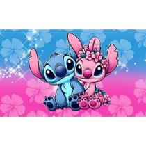 Almofada Retangular Infantil Baguete Cheia Casa Decoração Infantil Lilo Stitch, Sonic, Homem Aranha