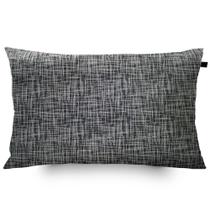 Almofada Retangular Jacquard Nice 30x50cm Preto