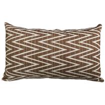 Almofada Retangular Jacquard Tripolli Missoni 30x50cm Marrom