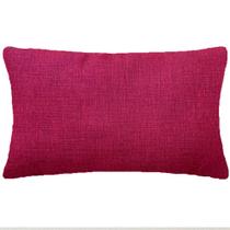 Almofada Retangular Marsala Liso Impermeável 50x28cm Almofada Retangular Marsala Liso Impermeável 50x28cm