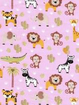 Almofada Rolinho Segura Bebe - SAFARI ROSA