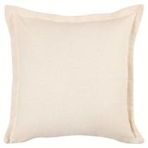 Almofada Romantic Solid abas 40x40cm Natural