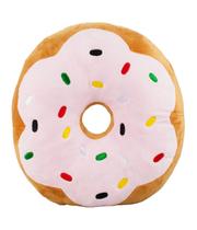 Almofada Rosquinha Sabor Morango 33cm Pelúcia