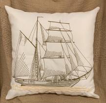 Almofada Rústica Barco - Decortextil