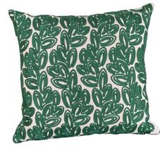 Almofada Rústica Cordão Folhas - Decortextil Almofada Rústica Cordão Folhas - Decortextil