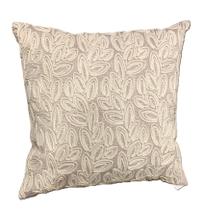 Almofada Rústica Cordão Folhas - Decortextil Almofada Rústica Cordão Folhas - Decortextil
