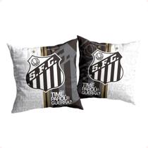 Almofada Santos FC Seu Time Já Parou Uma Guerra Presente Decorativo Peixe Oficial