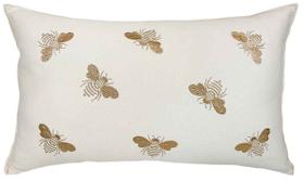 Almofada Sarja 35x52 C/Bordado Fino C/Presponto Abelha Almofada Sarja 35x52 C/Bordado Fino C/Presponto Abelha