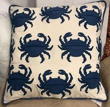 Almofada Sarja Caranguejo - Decortextil Almofada Sarja Caranguejo - Decortextil