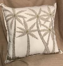 Almofada Sarja Coqueiros - Decortextil