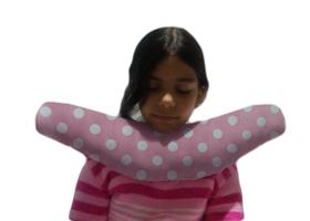Almofada Segura Cabeça Infantil Happy Line para Cadeirinha com Alça Ajustável