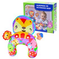 Almofada Sensorial Infantil Com Bichinhos e Chocalho Ideal Para Estimular a Coordenação Motora e a Percepção do Bebê Almofada Sensorial Infantil Com Bichinhos e Chocalho Ideal Para Estimular a Coordenação Motora e a Percepção do Bebê