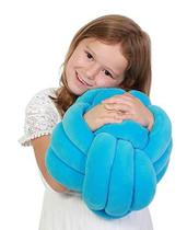 Almofada sensorial Playlearn Cuddle Ball 25 cm azul para crianças