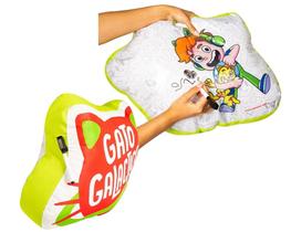 Almofada shape para desenhar oficial gato galactico