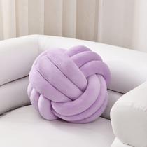 Almofada Sioloc Soft Knot Ball Plush Lilac 35 cm Almofada Sioloc Soft Knot Ball Plush Lilac 35 cm