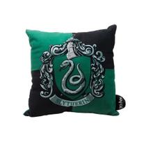 Almofada Sonserina Slytherin Aveludada Oficial Harry Potter