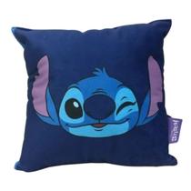 Almofada Stitch Oh Yeah 25 X 25 cm Zona Criativa 01145