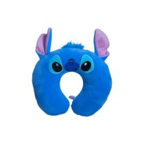 Almofada Stitch Travesseiro Protetor Encosto Para Pescoço Viagem Com Aplique Zona Criativa Almofada Stitch Travesseiro Protetor Encosto Para Pescoço Viagem Com Aplique Zona Criativa