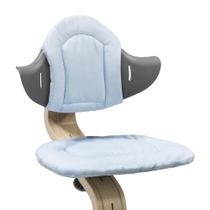 Almofada Stokke Nomi Cinza Azul Reversível Lavável à Máquina Almofada Stokke Nomi Cinza Azul Reversível Lavável à Máquina