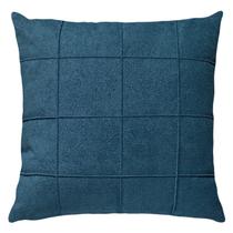 Almofada Tecido Bouclé Luxuosa Drapeada Azul Cobalto 50x50 Almofada Tecido Bouclé Luxuosa Drapeada Azul Cobalto 50x50