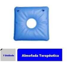 Almofada Terapêutica Quadrada Com Orifício Duo Inflável/Água - Natural Home Care Almofada Terapêutica Quadrada Com Orifício Duo Inflável/Água - Natural Home Care