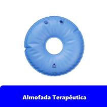 Almofada Terapêutica Redonda Com Orifício Duo Inflável/Água - Natural Home Care Almofada Terapêutica Redonda Com Orifício Duo Inflável/Água - Natural Home Care