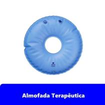 Almofada Terapêutica Redonda Com Orifício Duo Inflável/Água - Natural Home Care