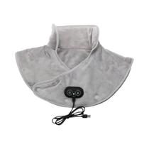 Almofada Térmica Para Ombro E Pescoço Com Três Níveis De Compressão, Xale Cervical Aquecido, Plugue Almofada Térmica Para Ombro E Pescoço Com Três Níveis De Compressão, Xale Cervical Aquecido, Plugue