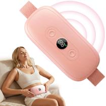 Almofada Térmica Portátil para Cólicas Menstruais, Almofada Térmica Sem Fio para Mulheres com 6 Níveis de Calor e 6 Modos de Massagem, Recarregável para Alívio de Cólicas, Presente de Aniversário para Mulher, Mãe, Namorada, Esposa, Rosa Almofada Térmica Portátil para Cólicas Menstruais, Almofada Térmica Sem Fio para Mulheres com 6 Níveis de Calor e 6 Modos de Massagem, Recarregável para Alívio de Cólicas, Presente de Aniversário para Mulher, Mãe, Namorada, Esposa, Rosa