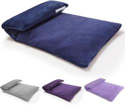 Almofada Térmica uncn 33 x 18 cm com Sementes de Linhaça e Aroma de Lavanda