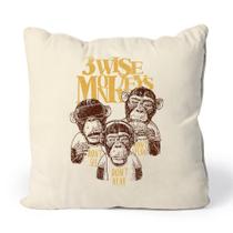 Almofada Three Wise Monkeys Studio Geek Almofada Three Wise Monkeys Studio Geek