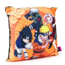 Almofada time 7 completo Naruto, Sasuke, Sakura e Kakashi Zonacriativa Presente