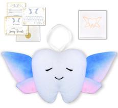 Almofada Tooth Fairy 20 Moments of Tooth Squishie com bolso Almofada Tooth Fairy 20 Moments of Tooth Squishie com bolso