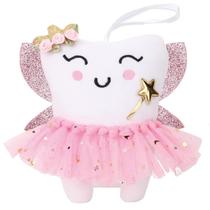Almofada Tooth Fairy Boneca de pelúcia SQIMZAR Tooth Fairy para meninas Almofada Tooth Fairy Boneca de pelúcia SQIMZAR Tooth Fairy para meninas