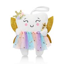 Almofada Tooth Fairy Thootyriaf Shiny Wings Crystal Velvet 22x18cm Almofada Tooth Fairy Thootyriaf Shiny Wings Crystal Velvet 22x18cm