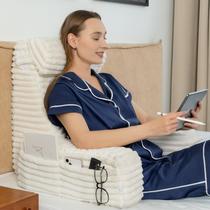 Almofada traseira ENITYA Reading Support Cadeira com armazenamento em marfim Almofada traseira ENITYA Reading Support Cadeira com armazenamento em marfim