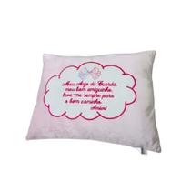Almofada Travesseiro Antialergico Meu Anjinho Da Guarda Rosa Brumar