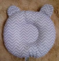 Almofada / travesseiro de bebê anatômico 100% algodão