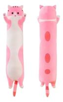 Almofada Travesseiro Gatinho Pelúcia Macio Bebê 50 cm Brinquedo de Pelúcia Cheio e Longo Salsicha Almofada Travesseiro Gatinho Pelúcia Macio Bebê 50 cm Brinquedo de Pelúcia Cheio e Longo Salsicha