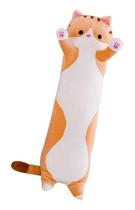 Almofada Travesseiro Gatinho Pelúcia Macio Bebê 50 cm Brinquedo de Pelúcia Cheio e Longo Salsicha Almofada Travesseiro Gatinho Pelúcia Macio Bebê 50 cm Brinquedo de Pelúcia Cheio e Longo Salsicha