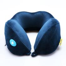 Almofada Travesseiro Nasa Massageador Conforto Viagem Avião - TRAVEL BLUE