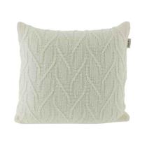 Almofada Tricô Laguna 45x45 Pérola Kacyumara