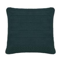 Almofada Tricot Tess 50x50cm Verde Musgo Buddemeyer