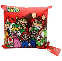 Almofada Turma do Mario - Super Mario Bros