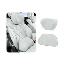 Almofada Universal Respirável Para Pescoço E Suporte Lombar Ergonômico Para Carro, Contorno De
