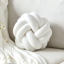 Almofada VBGYA Knot Ball Soft Decorative 28 cm branca