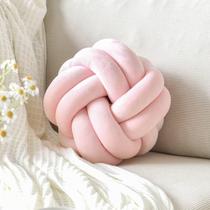 Almofada VBGYA Knot Ball Soft Home Decor 20 cm rosa claro